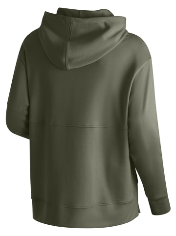 Maier Sports Funktionshoodie "Seebuck" in Khaki