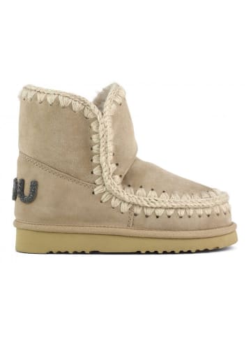 Mou Leder-Winterboots in Hellbraun