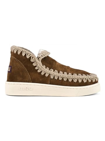 Mou Leren boots lichtbruin