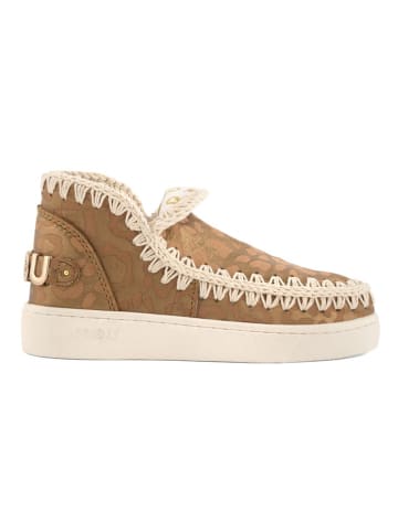 Mou Leren boots lichtbruin