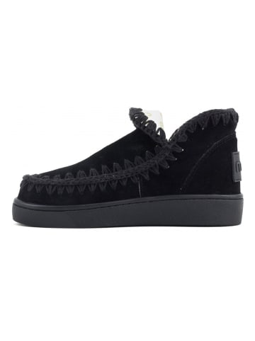 Mou Leder-Boots in Schwarz