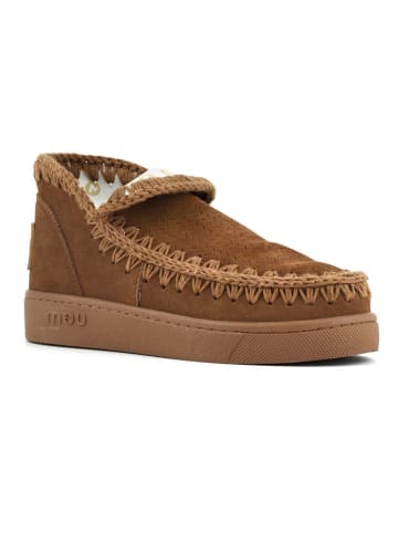 Mou Leren boots lichtbruin