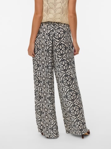 Vero Moda Broek beige/zwart