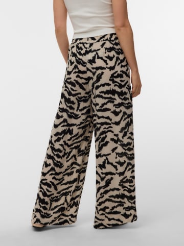 Vero Moda Broek beige/zwart