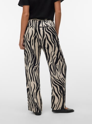 Vero Moda Broek beige/zwart
