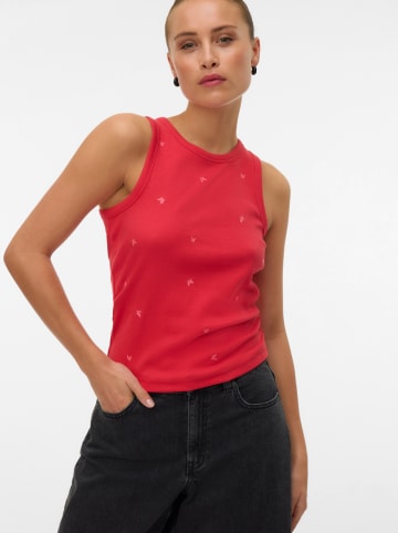 Vero Moda Top w kolorze czerwonym