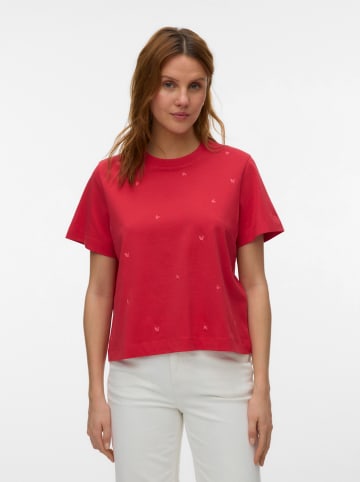 Vero Moda Koszulka w kolorze czerwonym