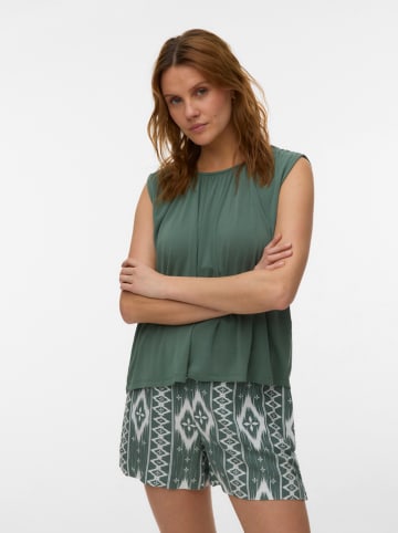 Vero Moda Bluzka w kolorze zielonym