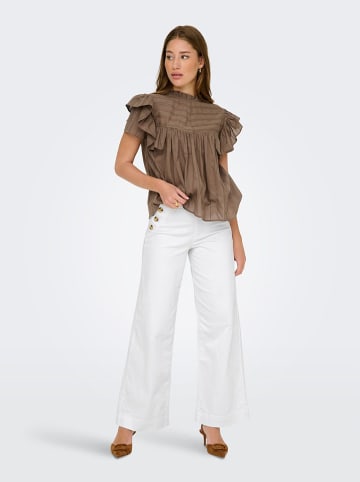 ONLY Spijkerbroek - wide leg - wit