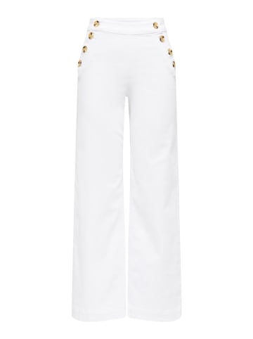ONLY Dżinsy - Wide leg - w kolorze białym