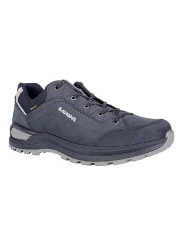 LOWA Leder-Wanderschuhe "Renegade Evo GTX" in Dunkelblau/ Grau