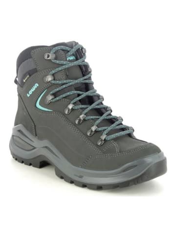 LOWA Leren wandelschoenen "Renegade EV" grijs/turquoise