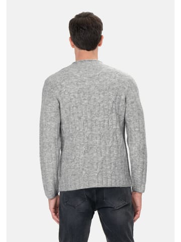 KEY LARGO Pullover "Founder" in Hellgrau