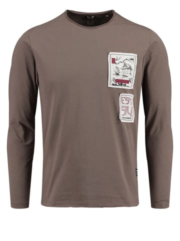KEY LARGO Longsleeve "Klfocus" in Taupe