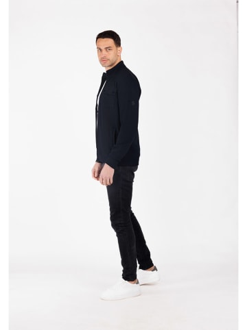 KEY LARGO Sweatjacke "New Trainer" in Dunkelblau