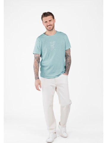 KEY LARGO Shirt "West Side" in Hellblau