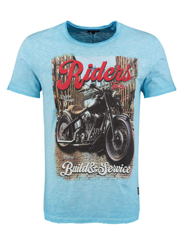 KEY LARGO Shirt "Tour" in Hellblau