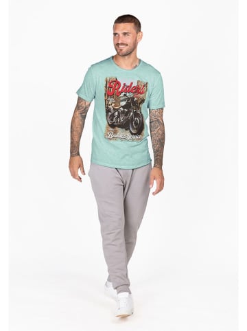 KEY LARGO Shirt "Tour" in Türkis