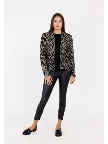 KEY LARGO Übergangsjacke "Cosmic" in Beige/ Grau/ Schwarz