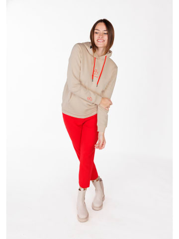 KEY LARGO Hoodie "Basic" in Beige