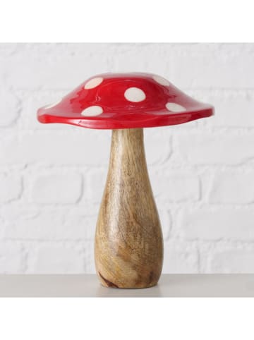 Boltze 2er-Set: Dekoaufsteller ''Flying'' in Beige/ Rot