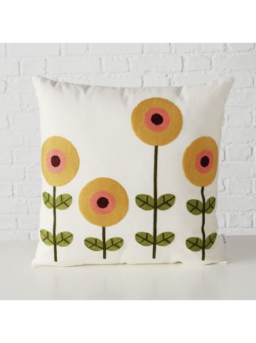 Boltze Kissen "Sonja" in Orange/ Grün/ Weiß