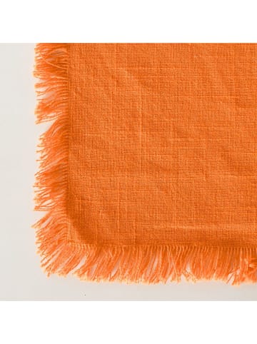 Boltze Tischläufer "Lenea" in Orange - (L)140 x (B)40 cm