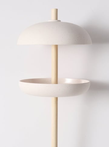 Boltze Vogelfutterstation "Giardino" in Creme - (H)102 cm