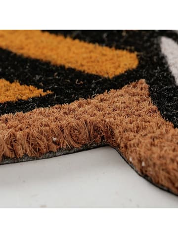 Boltze Wycieraczka "Sumsi" w kolorze żółto-czarno-białym - 40 x 60 cm