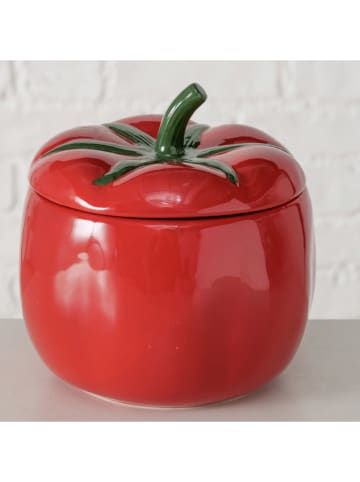 Boltze Vorratsbehälter ''Tomate'' in Rot - (H)16,5 x Ø 16 cm