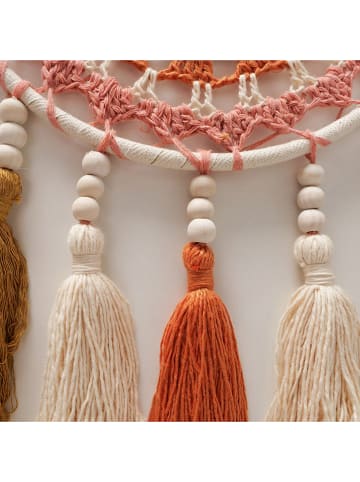 Boltze Łapacz snów "Melanina" ze wzorem - szer. 39 cm