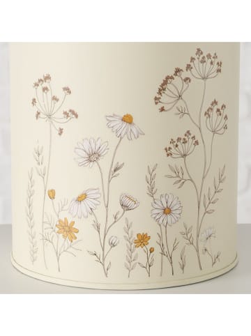 Boltze Vase "Meadow" in Creme - (H)24 x Ø 13 cm