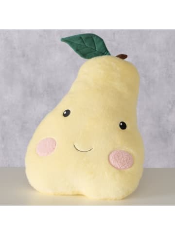 Boltze Poduszka "Peary" w kolorze żółtym - 29 x 37 x 12 cm