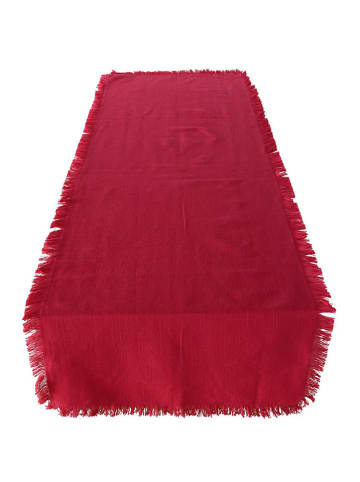 Boltze Bieżnik "Lenea" w kolorze różowym - 140 x 40 cm