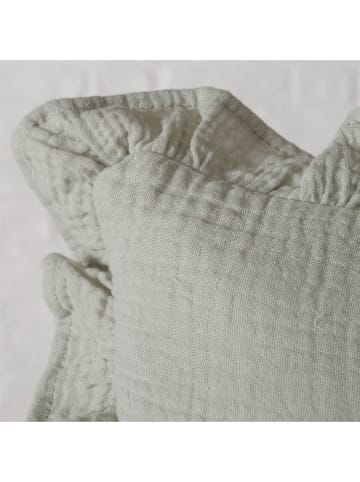 Boltze Musselin-Kissen in Mint