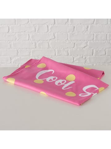 Boltze Strandtuch "Mike" in Pink - (L)180 x (B)100 cm