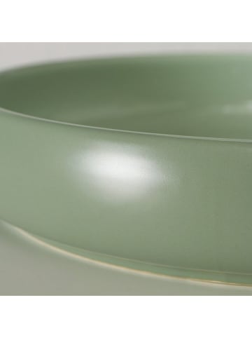 Boltze Schale "Salvio" in Grün - Ø 22 cm
