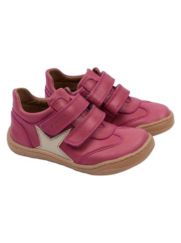 POM POM Skórzane sneakersy w kolorze różowym