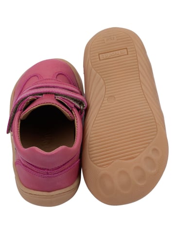 POM POM Leren sneakers roze