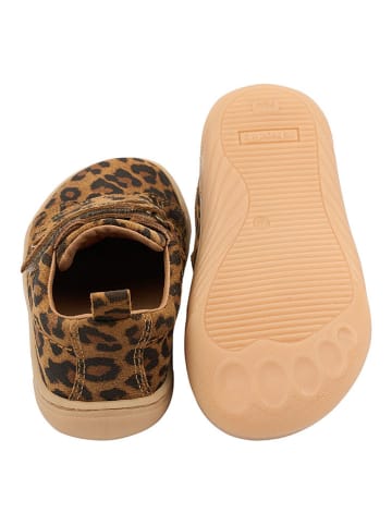 POM POM Leren sneakers lichtbruin