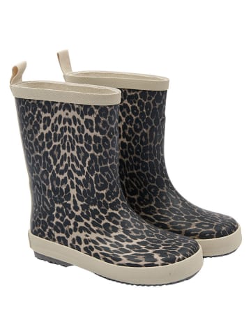 POM POM Rubberlaarzen beige/zwart