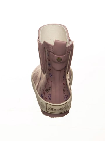 POM POM Gummistiefel in Rosa