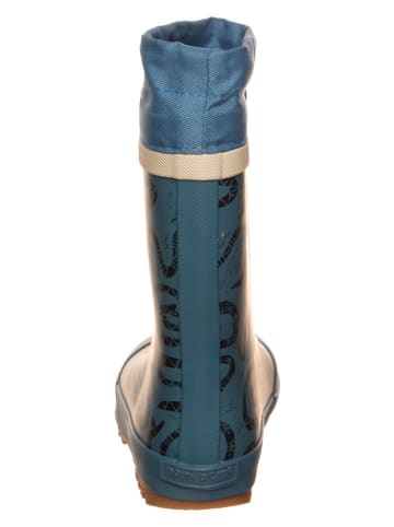 POM POM Gummistiefel in Dunkelblau