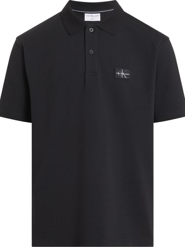 Calvin Klein Poloshirt in Schwarz