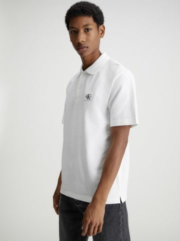 Calvin Klein Poloshirt in Weiß