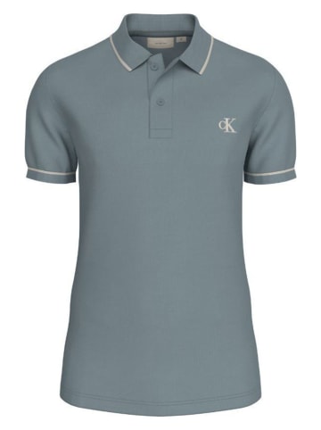 Calvin Klein Koszulka polo w kolorze niebieskim
