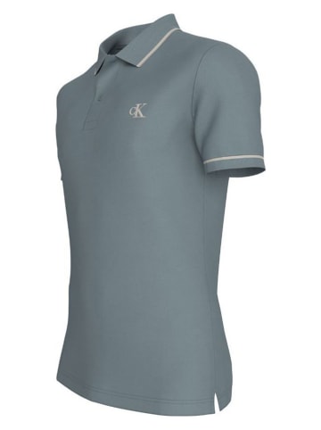 Calvin Klein Koszulka polo w kolorze niebieskim