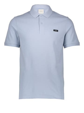 Calvin Klein Koszulka polo w kolorze błękitnym