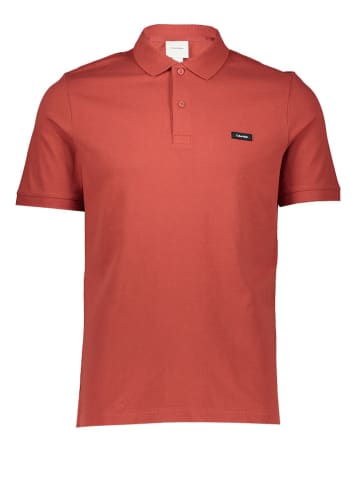 Calvin Klein Poloshirt in Rot