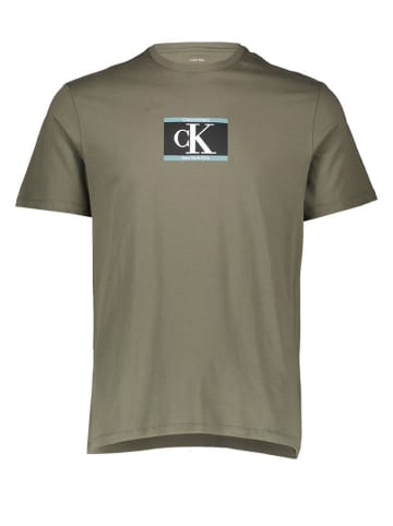 Calvin Klein Koszulka w kolorze szarym